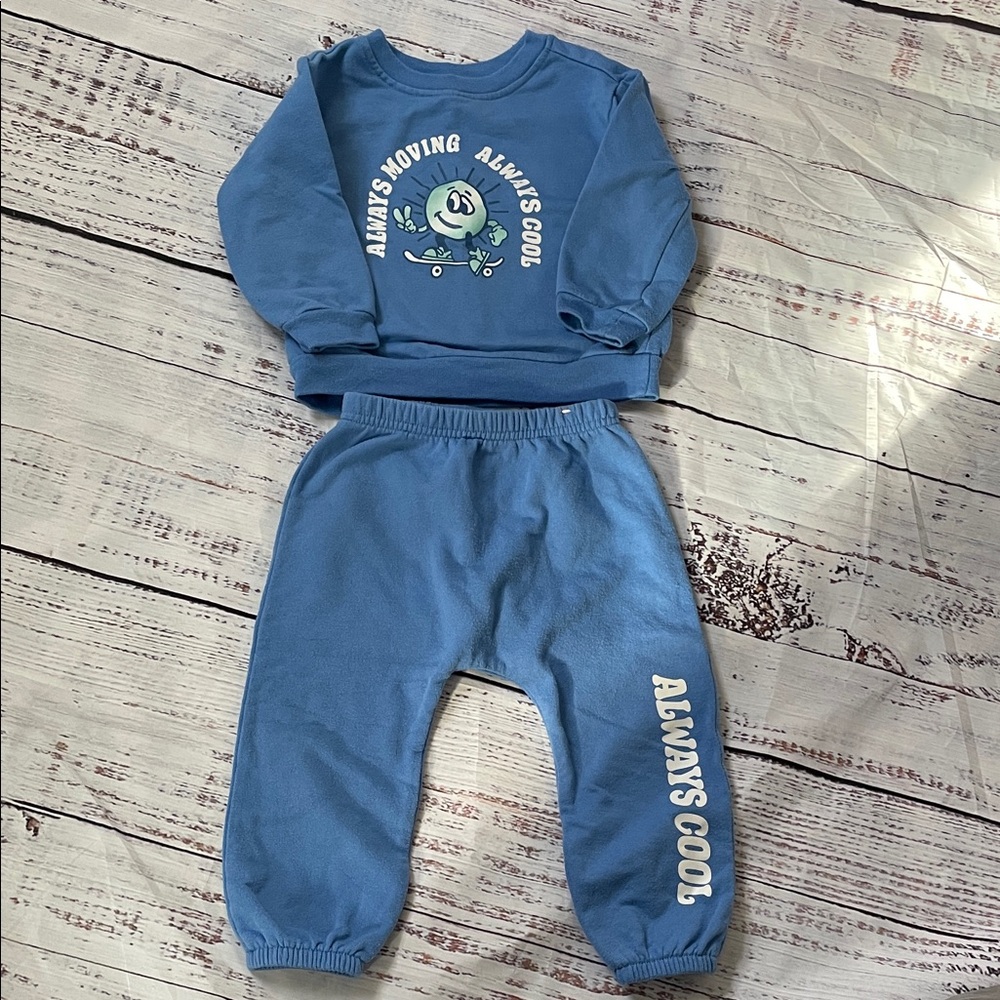 Garanimals Blue Kids' Sweatshirt and Pants Set